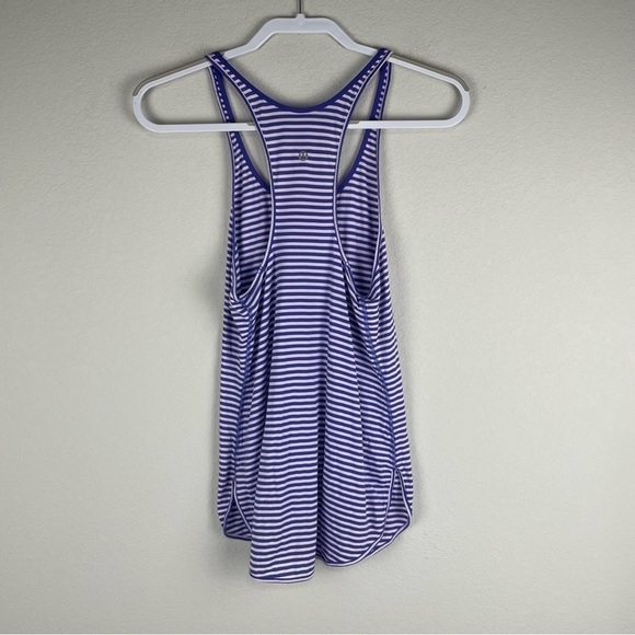 Lululemon Two Tone Purple Racerback Athletic Athleisure Tank Top Size 2 - Picture 2 of 4